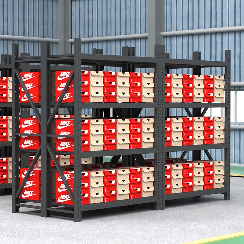China Cheap Light Duty Garage Shelving 4/5 Tier Boltless Storage Racking Shelves for Sale