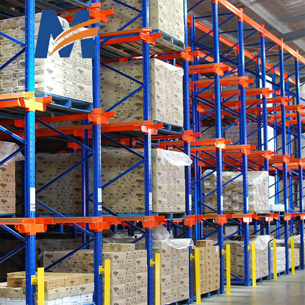 Mracking High-Capacity Drive-In Pallet Racking Storage System  Drive in Racking Steel UnitsHigh-Capacity Drive-In Pallet Rack