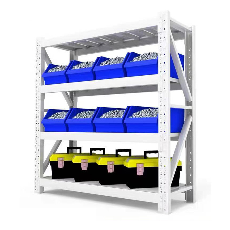 Factory Direct Cargo Storage Medium Duty Stackable Shelf, Overhead Garage Storage Pallet Racking