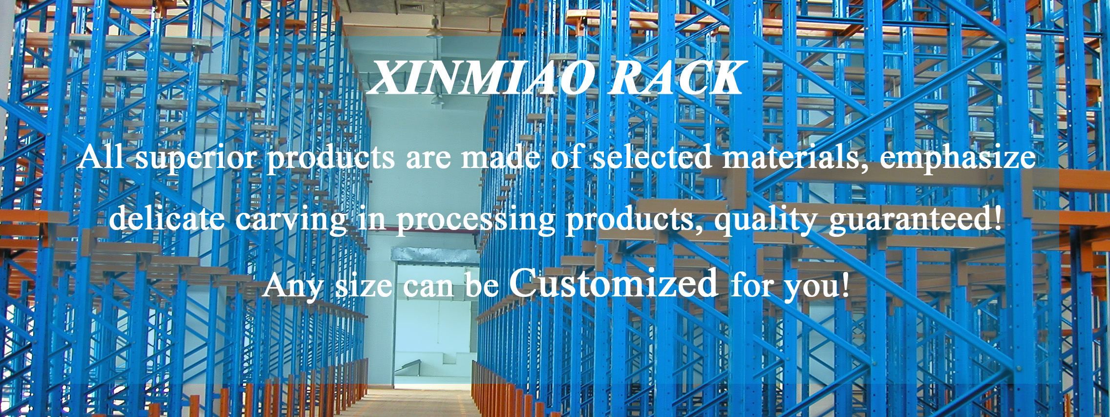 Drive-in Racking System Banner