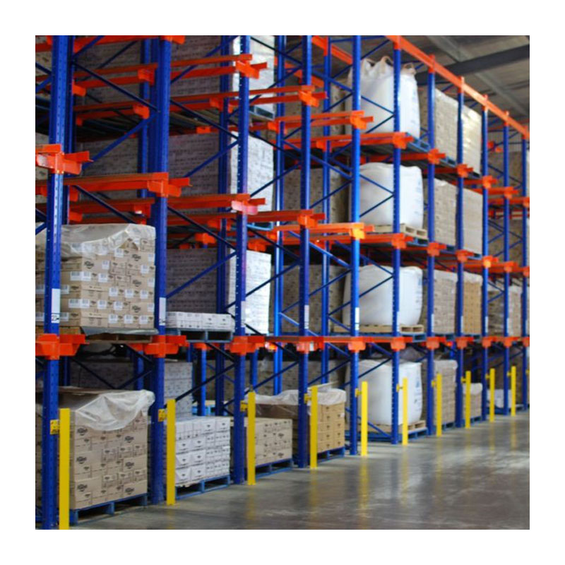 Mracking Customizable Heavy Duty Drive through Pallet Racking System 5 Layer Steel Drive in Racking for Sale