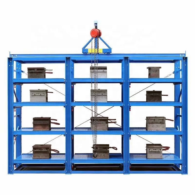 Steel Injection Mold Storage Racks Heavy Duty Mould Rack