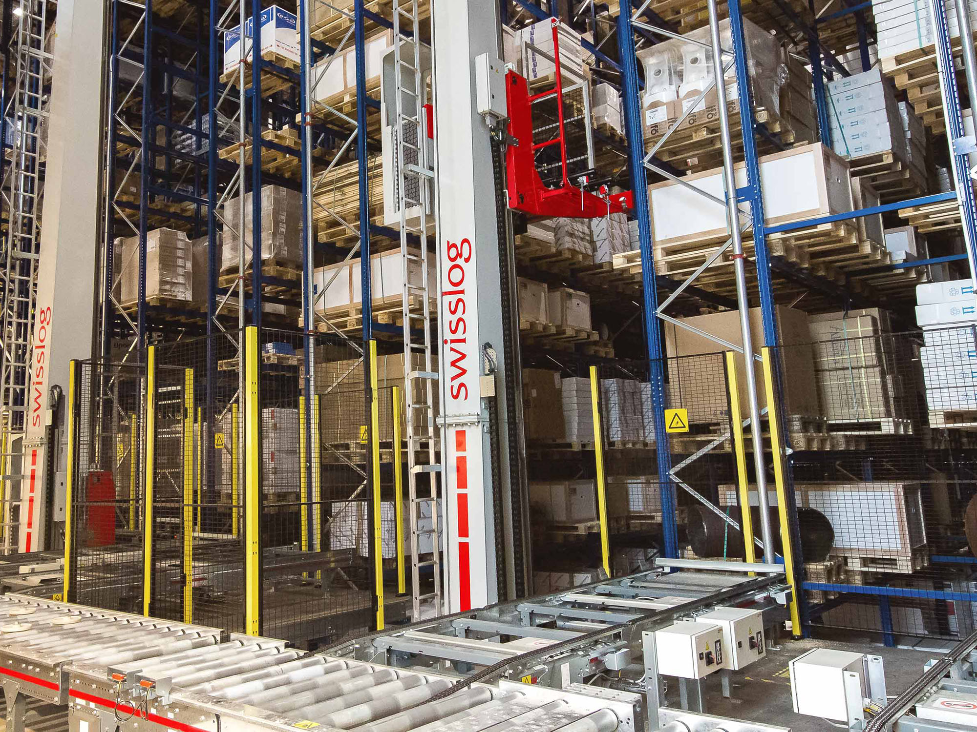Mracking Factory ASRS Automated Storage System High Density Pallet Racking Fast Retrieval
