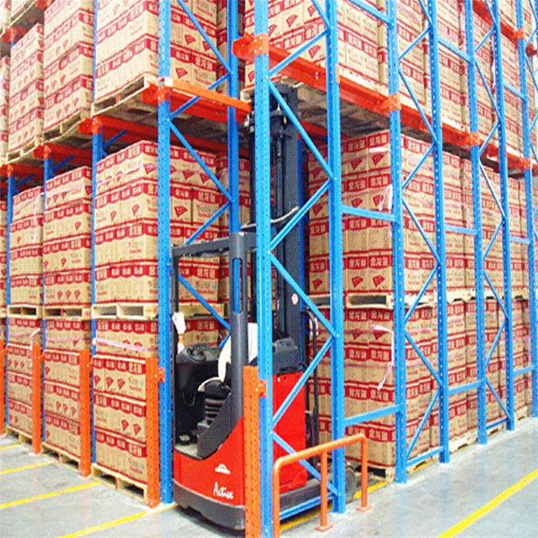 Mracking Heavy-Duty Drive-In Pallet Rack Steel Detachable Multi-Layer Storage for Industrial Warehouses Drive-In Shelf