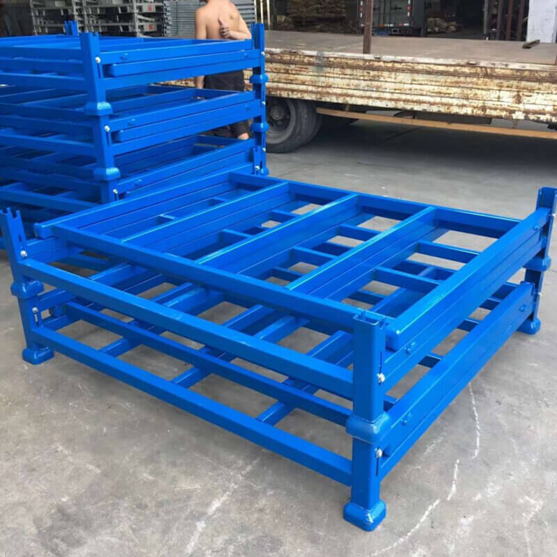 Mracking Affordable Steel Foldable Stacking Rack Custom Tire Storage Racks
