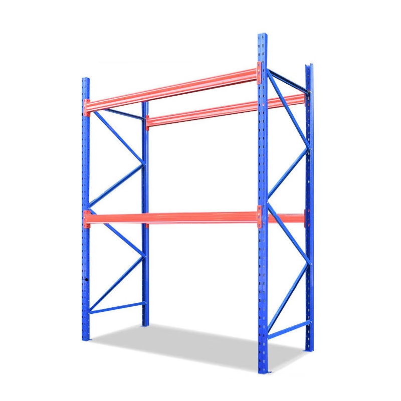 China Warehouse Steel Storage Used Teardrop Pallet Rack Uprights Heavy Duty System Metal Pallet Racking for Sale