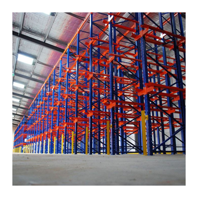 Mracking Manufacturer's Industrial Drive-In Racking System Free Design Low Steel Shelves Garage Storage Corrosion Protection