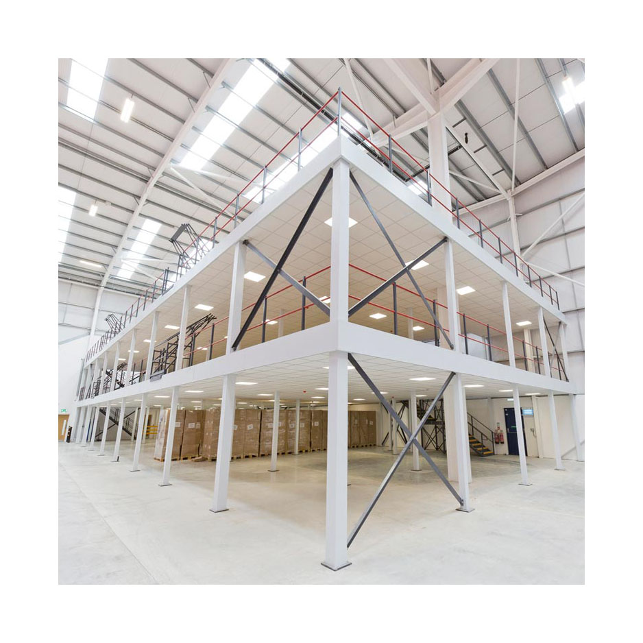 Mracking Customized Best-Selling Steel Structure Warehouse in China Year's Prefabricated Mezzanine with Corrosion Protection