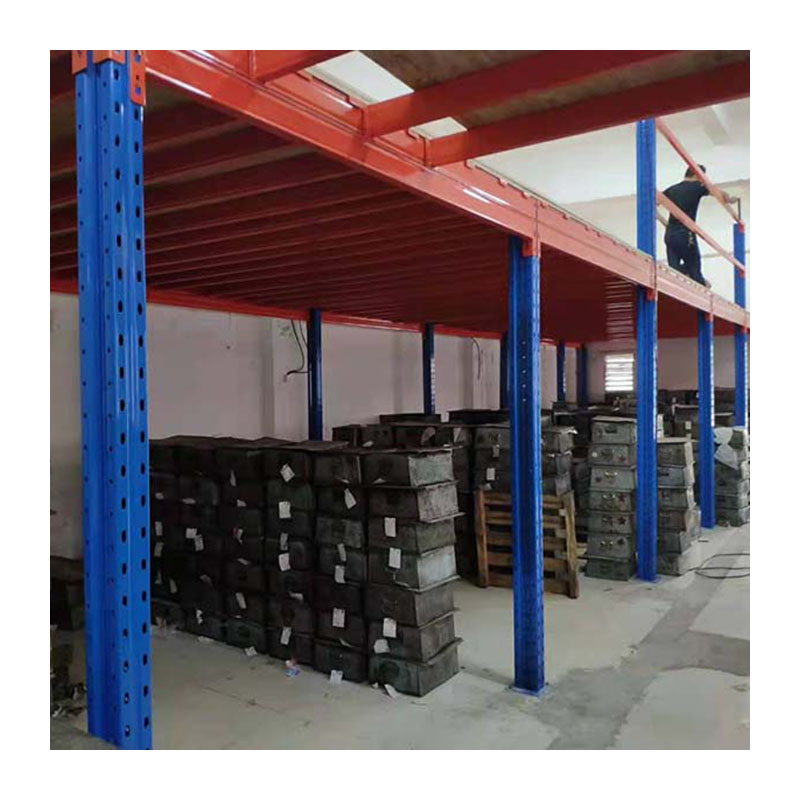 Mracking Free Drawing Design Attic Platform Easily Installed Attic Shelves for Industrial Warehouse Storage Mezzanine