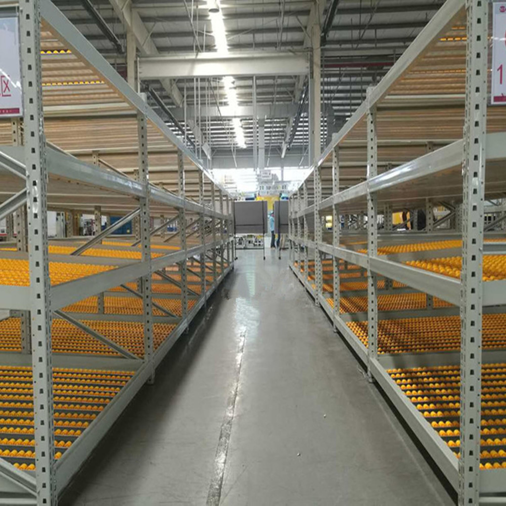 Mracking Customizable Steel Warehouse Storage Rack Cantilevered Carton Flow Corrosion Protection Feature on Sale