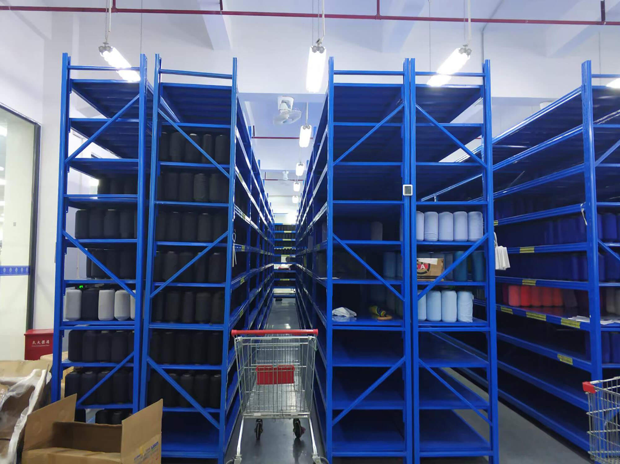 Mracking Manufacture Factory 200KG Per Layer Powder Coated Metal Warehouse Light Duty Storage Racking
