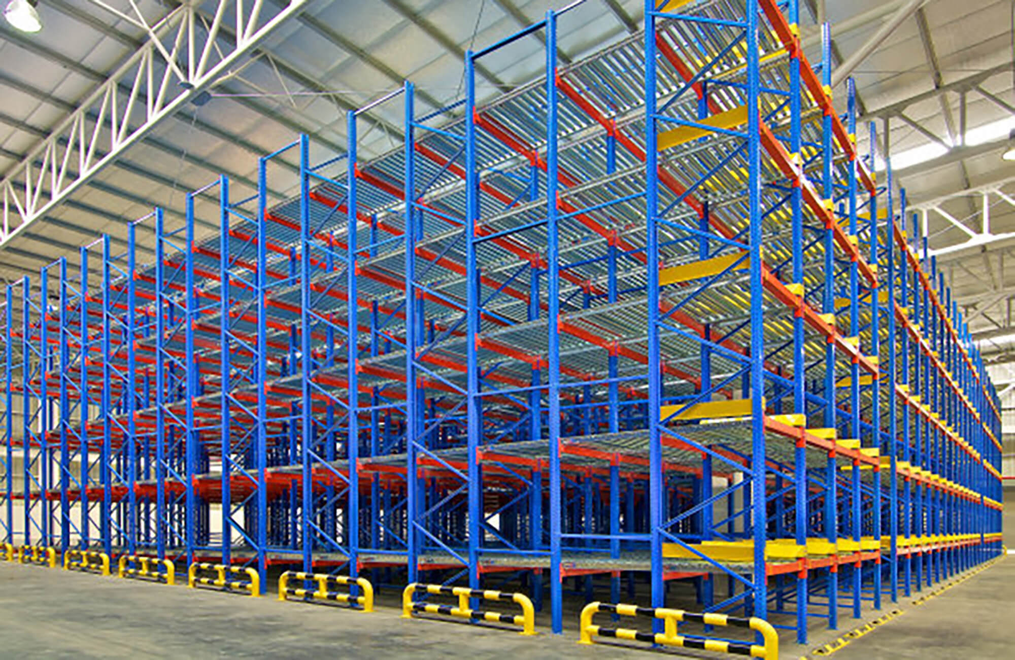 Mracking Heavy Duty Metal Gravity Flow Racks for Sale Customizable Gravity Flow Racking System