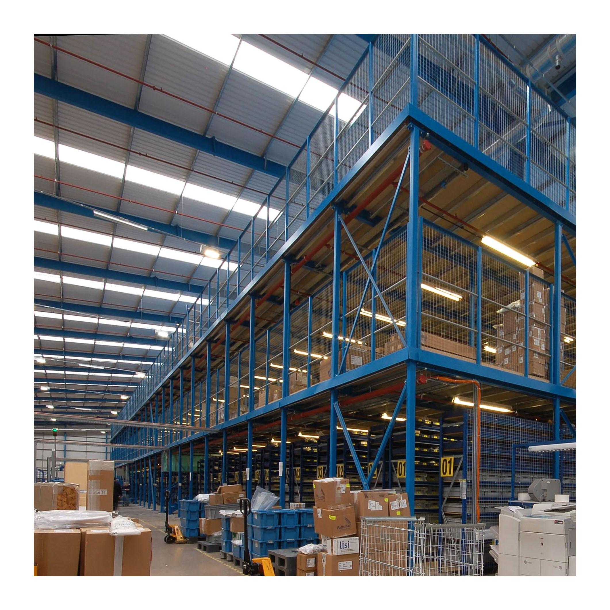 Mracking Commercial Industrial Office Mezzanine Racking Steel Floor China Wholesale Corrosion Protection Storage Racks Bolt