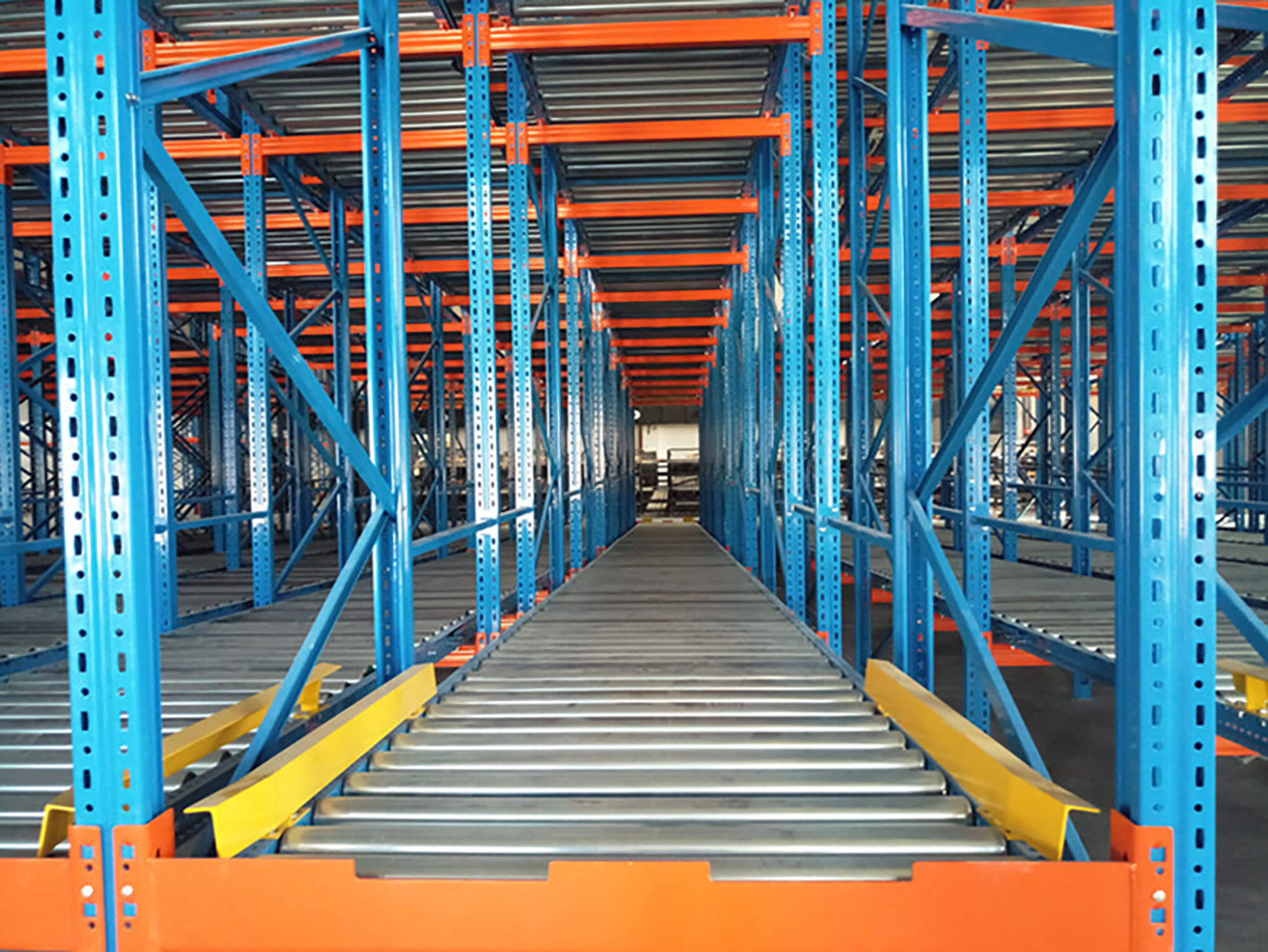 Mracking Heavy Duty Metal Gravity Flow Racks for Sale Customizable Gravity Flow Racking System