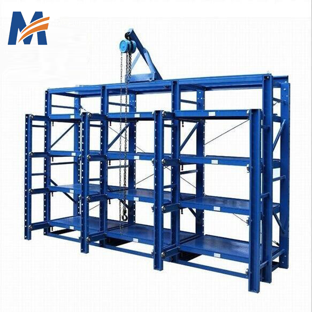 Mracking China Heavy-Duty Steel Iron Mould Rack for Industrial Use Powder Coating  Corrosion Protection for Warehouse Shelves