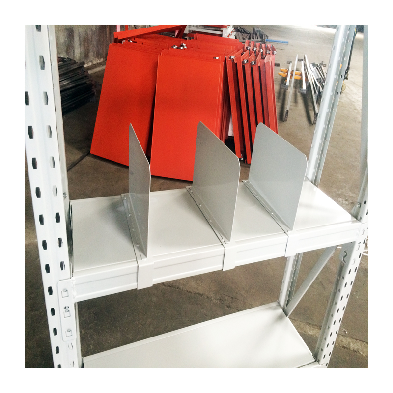 50mm Adjustable Steel Warehouse Medium Duty Shelf With Divider