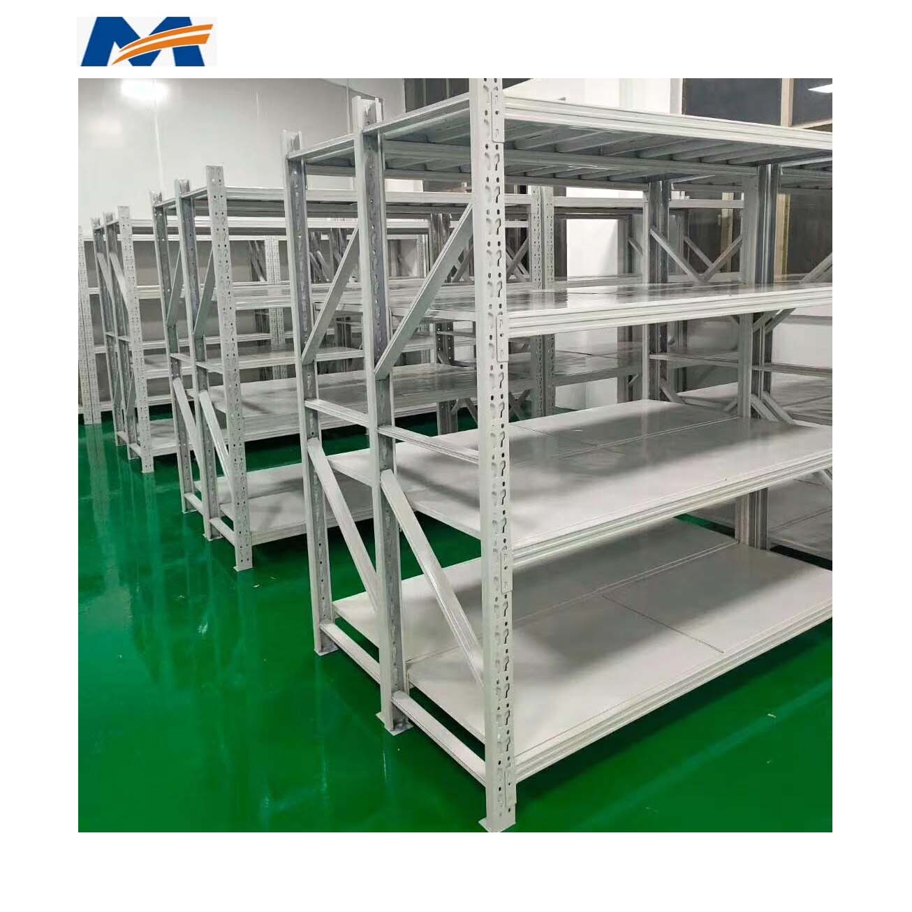 XINMIAO Standard Size L2000*D600*H2000mm Warehouse Medium Duty Storage Rack System Metal Steel Shelf