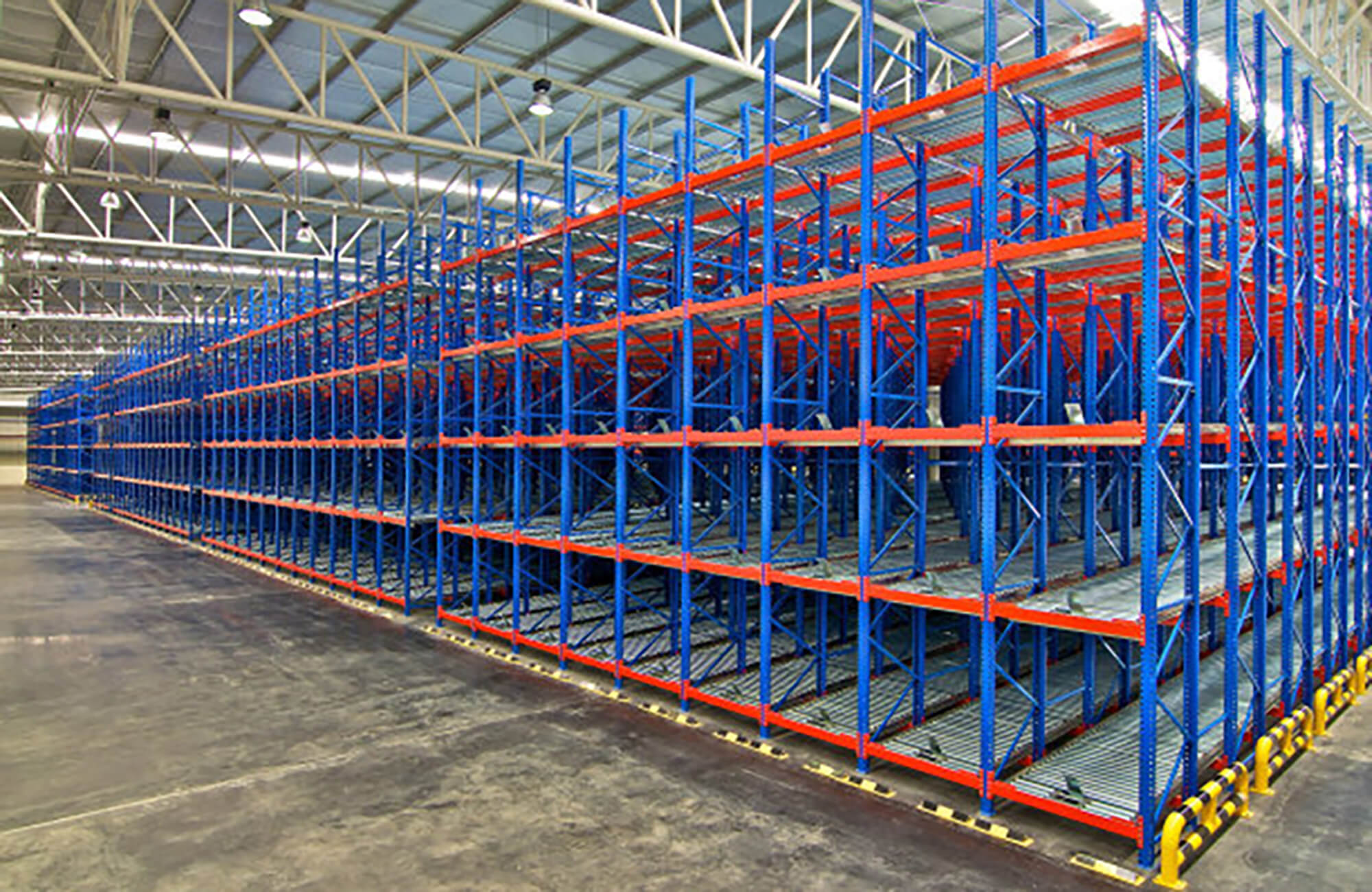 Mracking Hot Sell Industrial Pallet Flow Stainless Roller Racks Gravity Racking