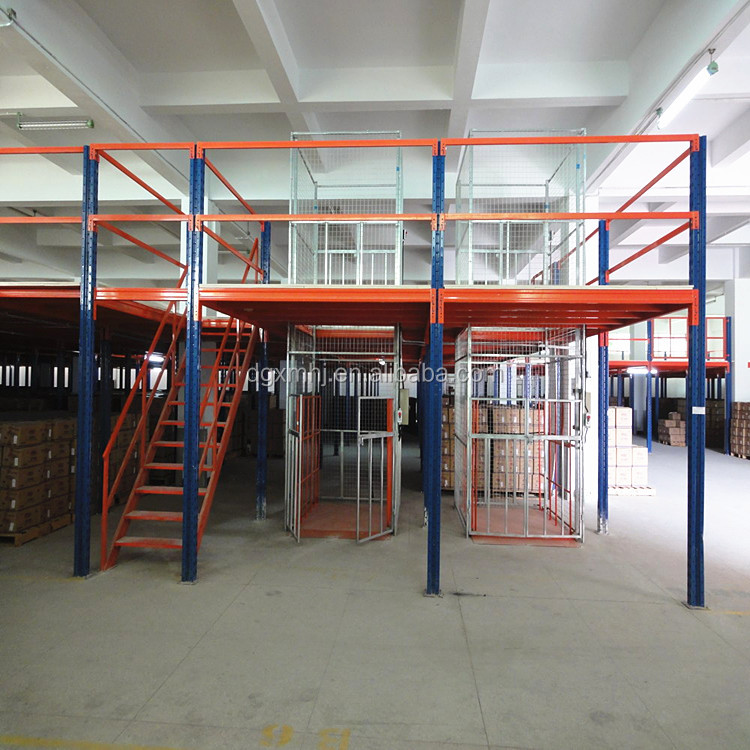 200-500KGS Customized Medium Weight Warehouse Storage Mezzanine Platform Floor