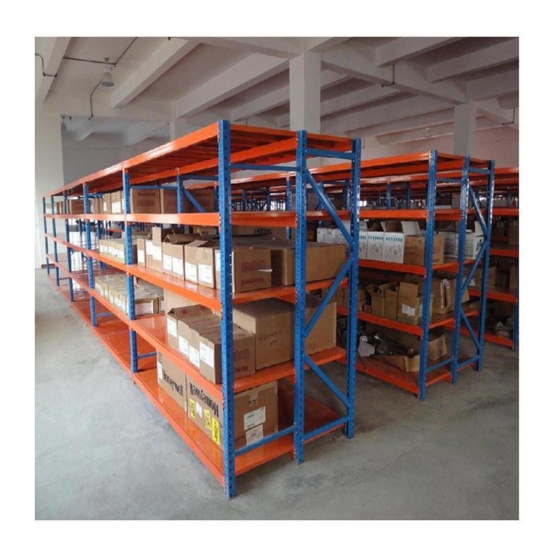 Guangdong Industrial Iron Racks Storage Shelf Medium Duty Garage Warehouse Shelving Units