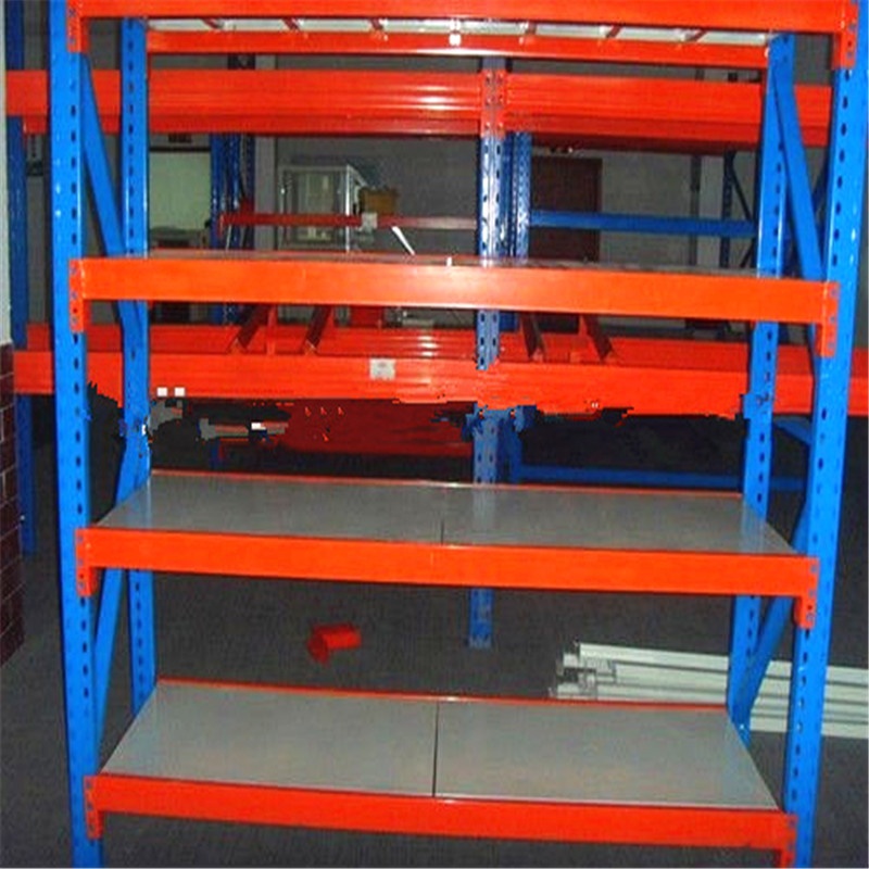Guangdong Industrial Iron Racks Storage Shelf Medium Duty Garage Warehouse Shelving Units