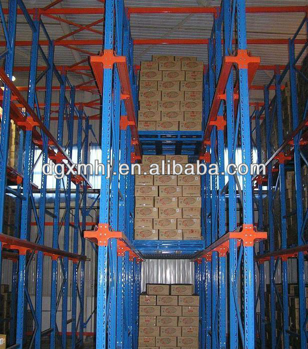 Mracking Heavy Duty Drive in Pallet Racking Custom Size High Load Easy Installation Stable Warehouse Storage Shelving