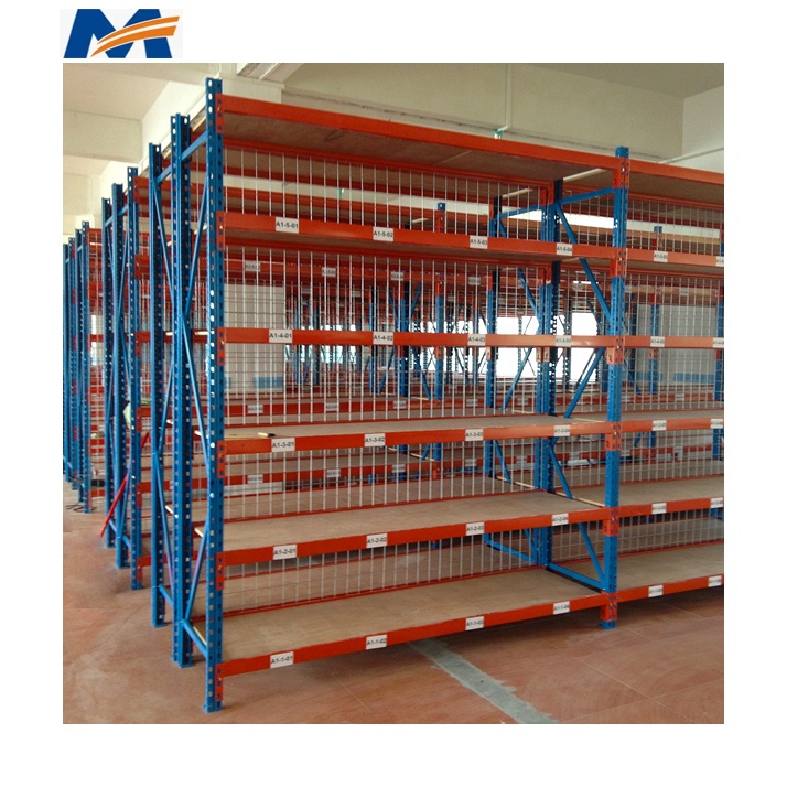 Warehouse 50mm Pitch Adjustable Longspan Rack Medium Duty Steel Industrial Shelving