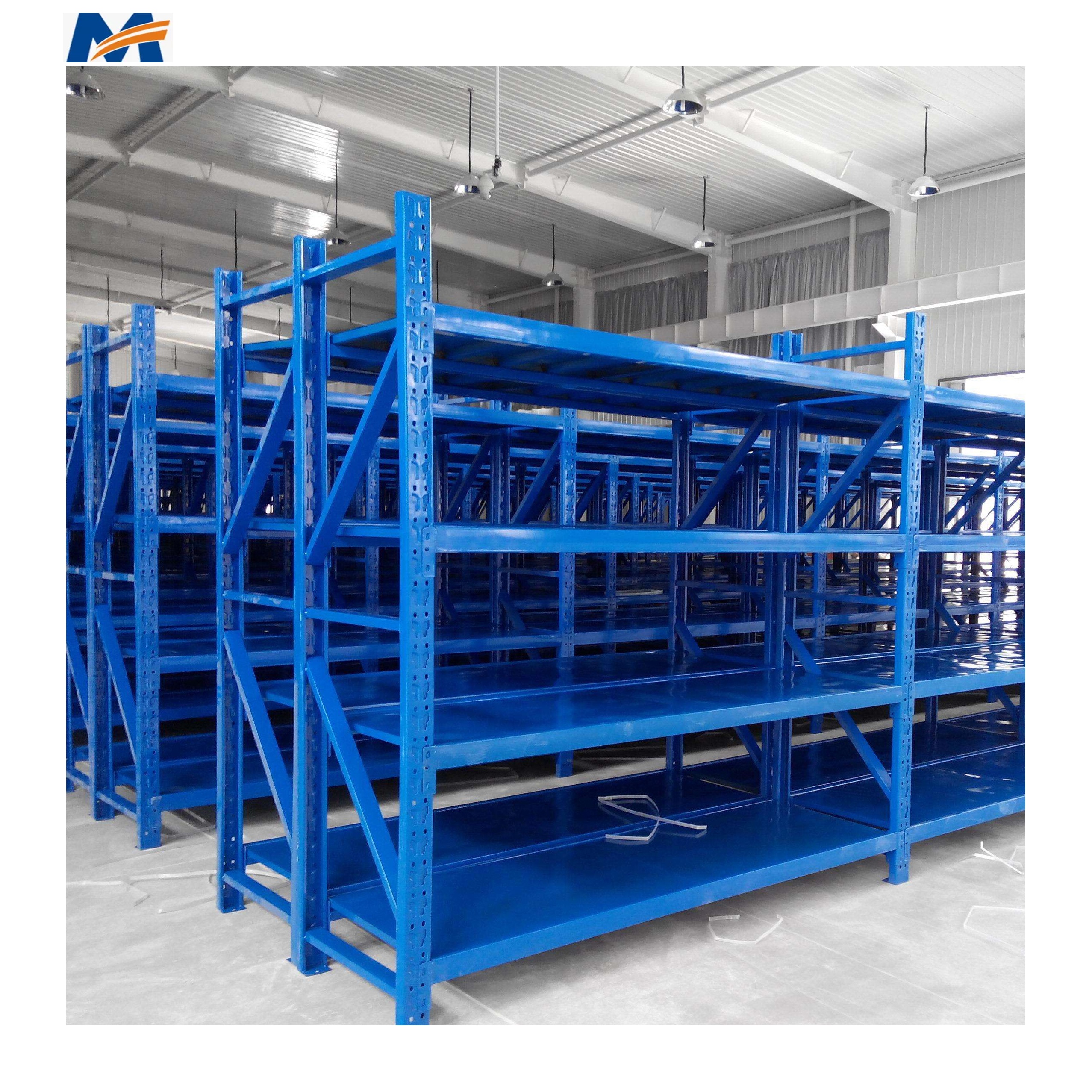 XINMIAO Standard Size L2000*D600*H2000mm Warehouse Medium Duty Storage Rack System Metal Steel Shelf