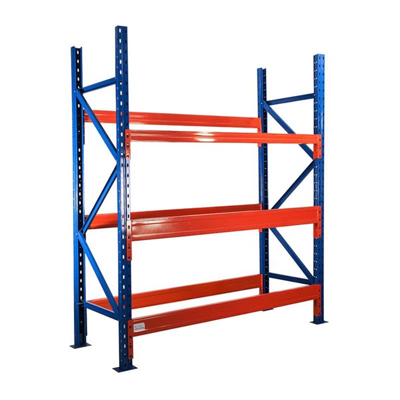 China Warehouse Steel Storage Used Teardrop Pallet Rack Uprights Heavy Duty System Metal Pallet Racking for Sale