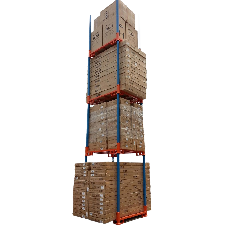Mracking Corrosion-Protected Steel Stacking Racking for Warehouse Storage System Powder Coating Post Pallet Metal Material
