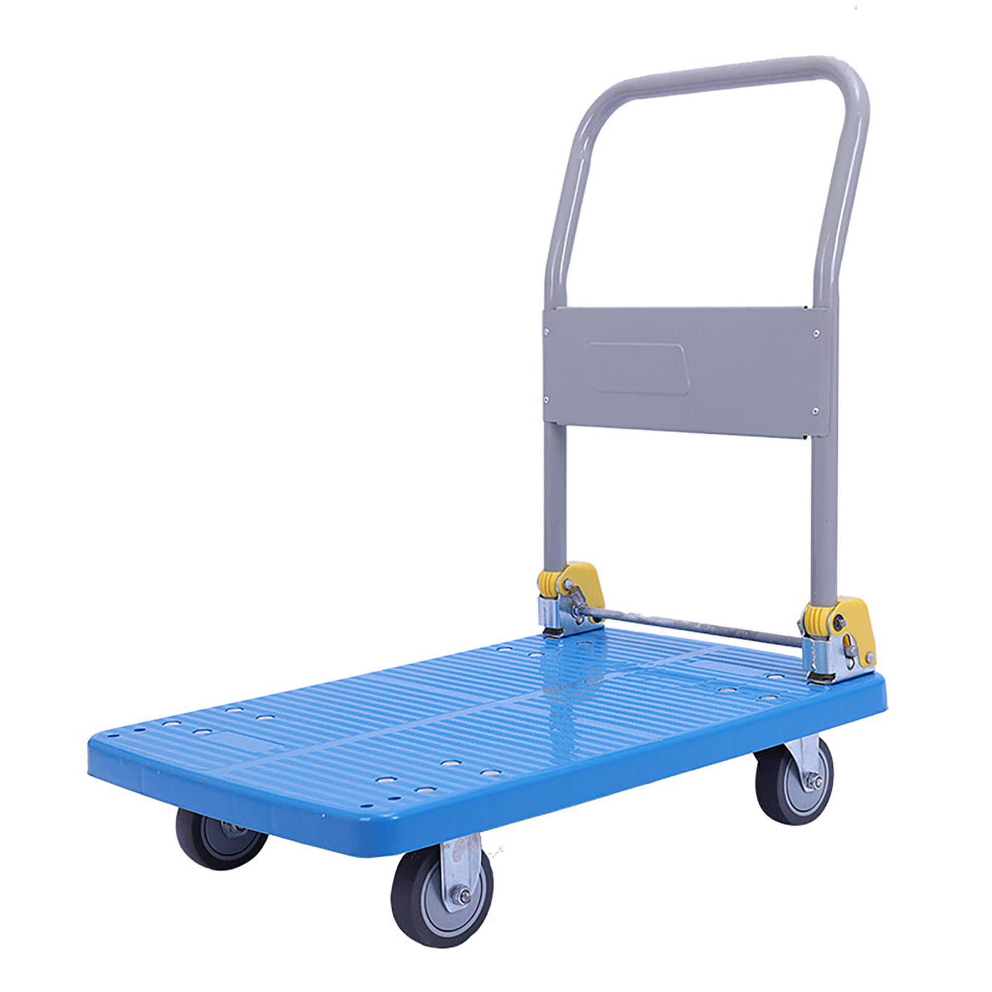 Mracking Steel Plate Transporters Trailers Small Platform Trolleys for Pulling Goods