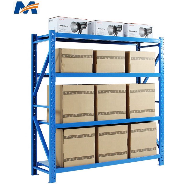 Mracking Manufacture Factory 200KG Per Layer Powder Coated Metal Warehouse Light Duty Storage Racking