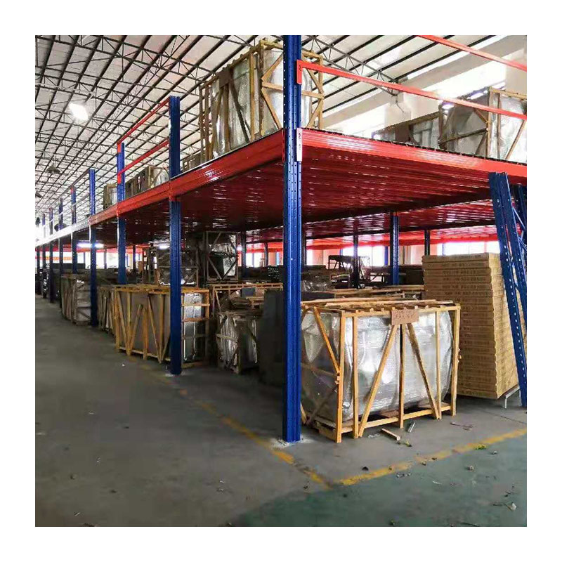 Mracking Free Drawing Design Attic Platform Easily Installed Attic Shelves for Industrial Warehouse Storage Mezzanine