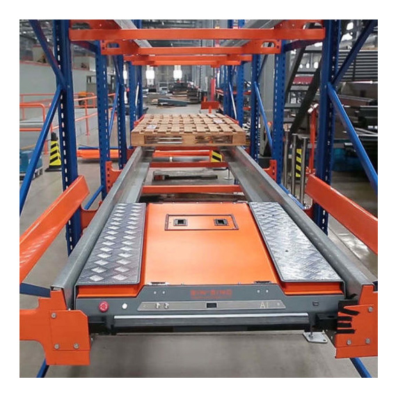 China Wholesale Warehouse Semi-autometic Racking System Pallet Shuttle Racking System Remote Control Radio Shuttle Racking