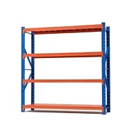 Factory Direct Cargo Storage Medium Duty Stackable Shelf, Overhead Garage Storage Pallet Racking