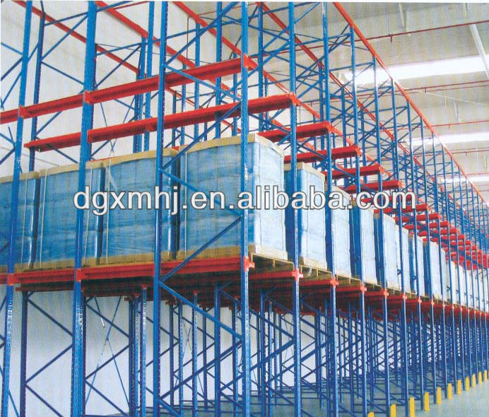 Mracking Heavy Duty Drive in Pallet Racking Custom Size High Load Easy Installation Stable Warehouse Storage Shelving