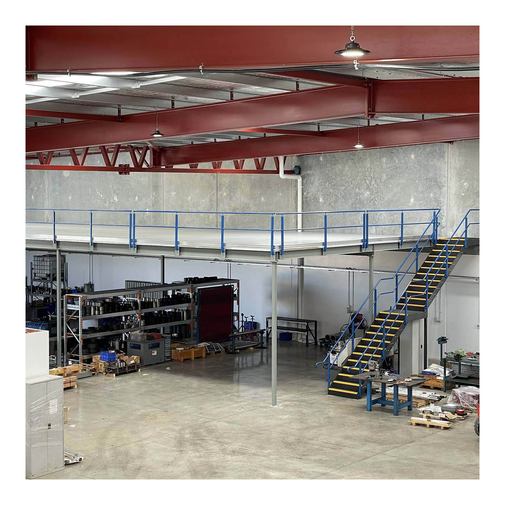 Mracking Customized Best-Selling Steel Structure Warehouse in China Year's Prefabricated Mezzanine with Corrosion Protection