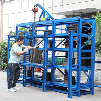 Full Open Mould Rack Demo