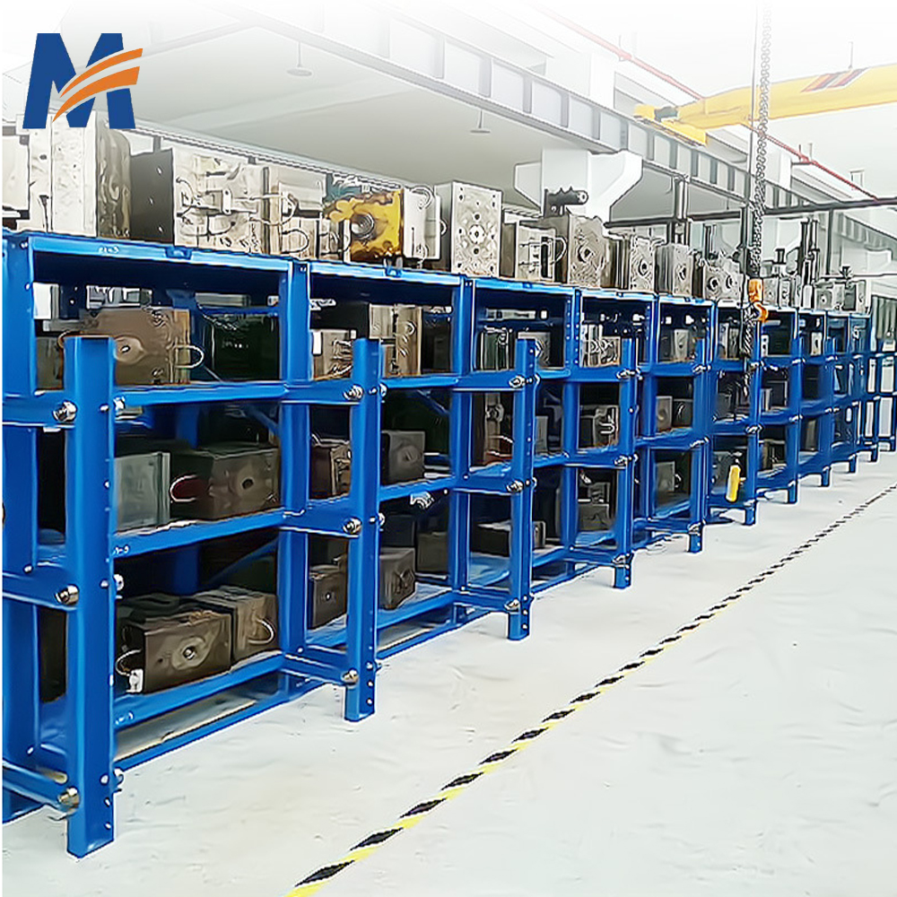 Mracking China Heavy-Duty Steel Iron Mould Rack for Industrial Use Powder Coating  Corrosion Protection for Warehouse Shelves