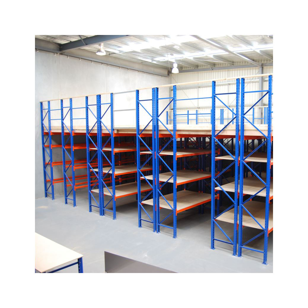 Mracking Commercial Industrial Office Mezzanine Racking Steel Floor China Wholesale Corrosion Protection Storage Racks Bolt