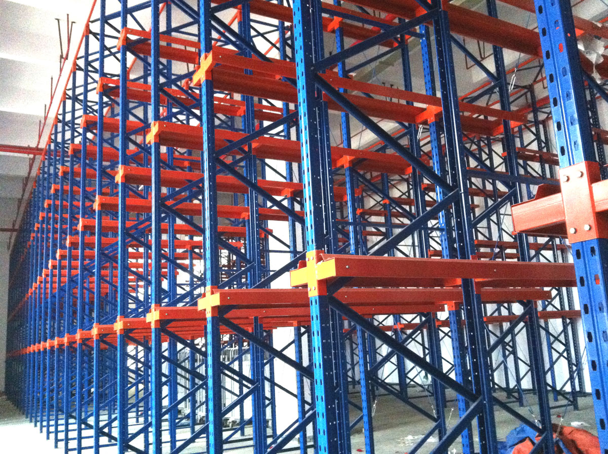 Drive-in Rack Structure Detail 1