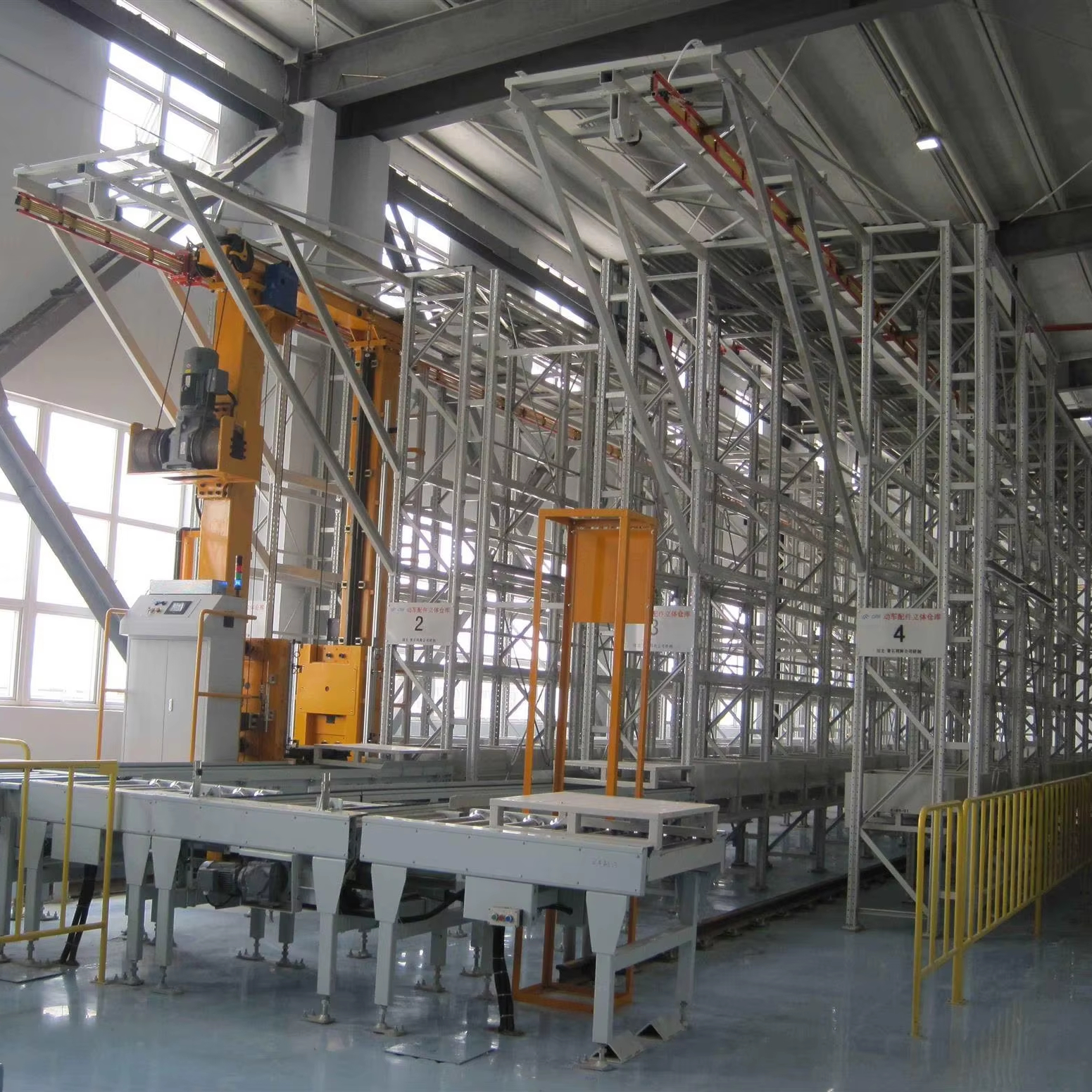 Mracking Automated Storage System ASRS for Industrial Use Steel and Metal Storage Racks and Shelves
