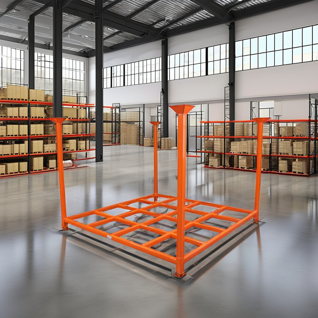 Mracking Corrosion-Protected Steel Stacking Racking for Warehouse Storage System Powder Coating Post Pallet Metal Material