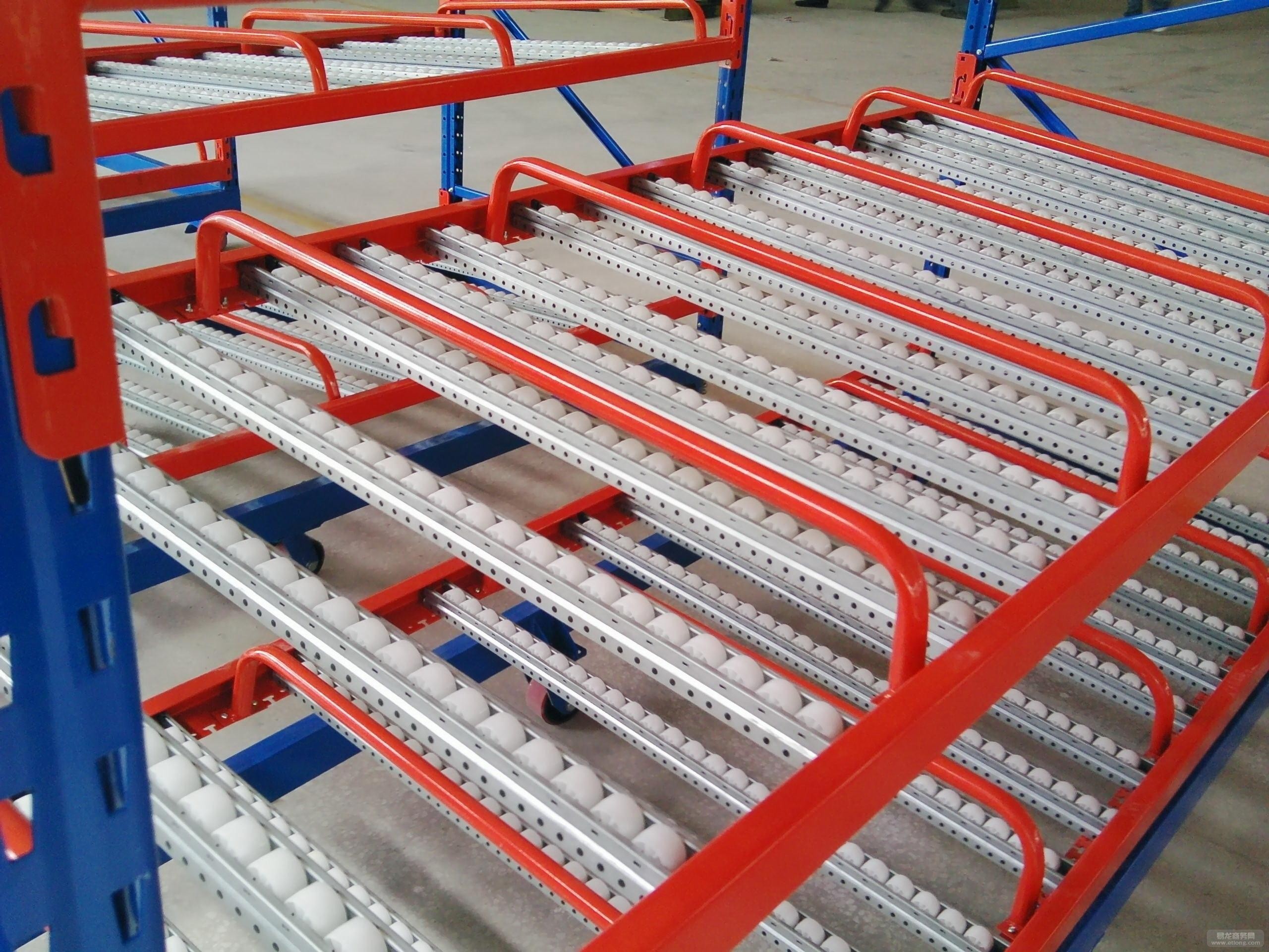 Carton Flow Rack Detail