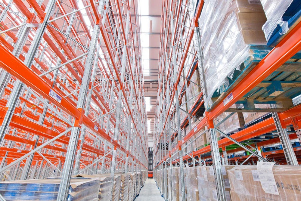 Good Quality Heavy Duty Selective Galvanized Steel Shelf Warehouse Stacking Pallet Racking System