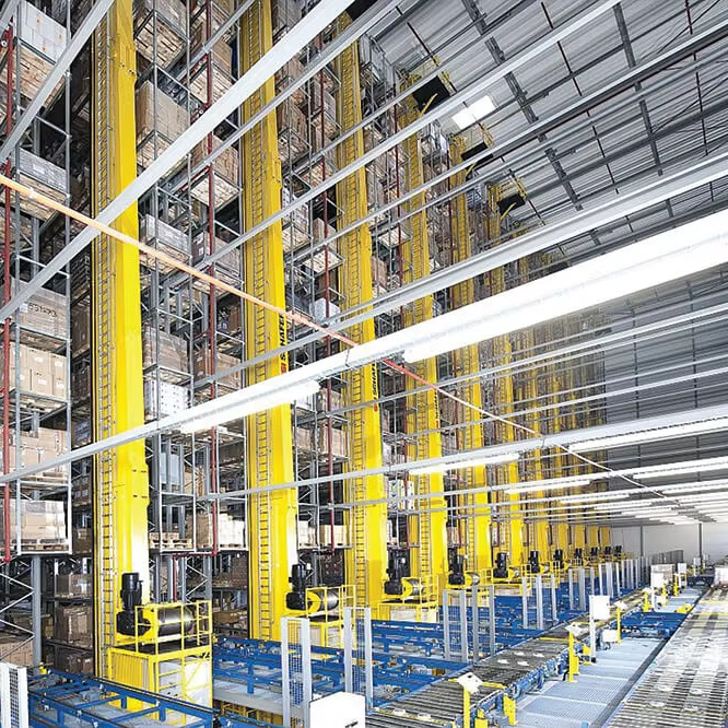 Mracking Automated Storage System ASRS for Industrial Use Steel and Metal Storage Racks and Shelves