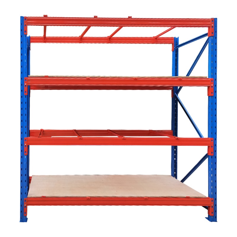 China Warehouse Steel Storage Used Teardrop Pallet Rack Uprights Heavy Duty System Metal Pallet Racking for Sale