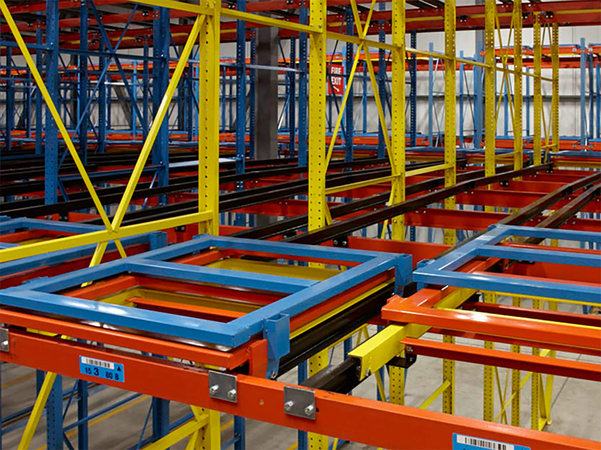 Mracking Push Back Racking System for Sale Customizable Push Back Pallet Rack Supplier