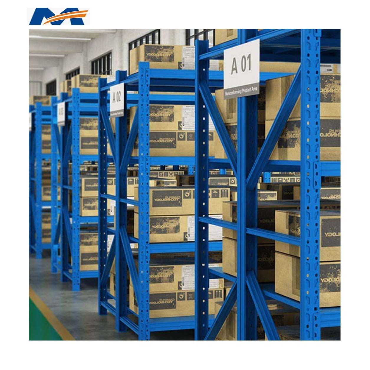 Medium Duty Metal Storage Racking Garage Shelving Warehouse