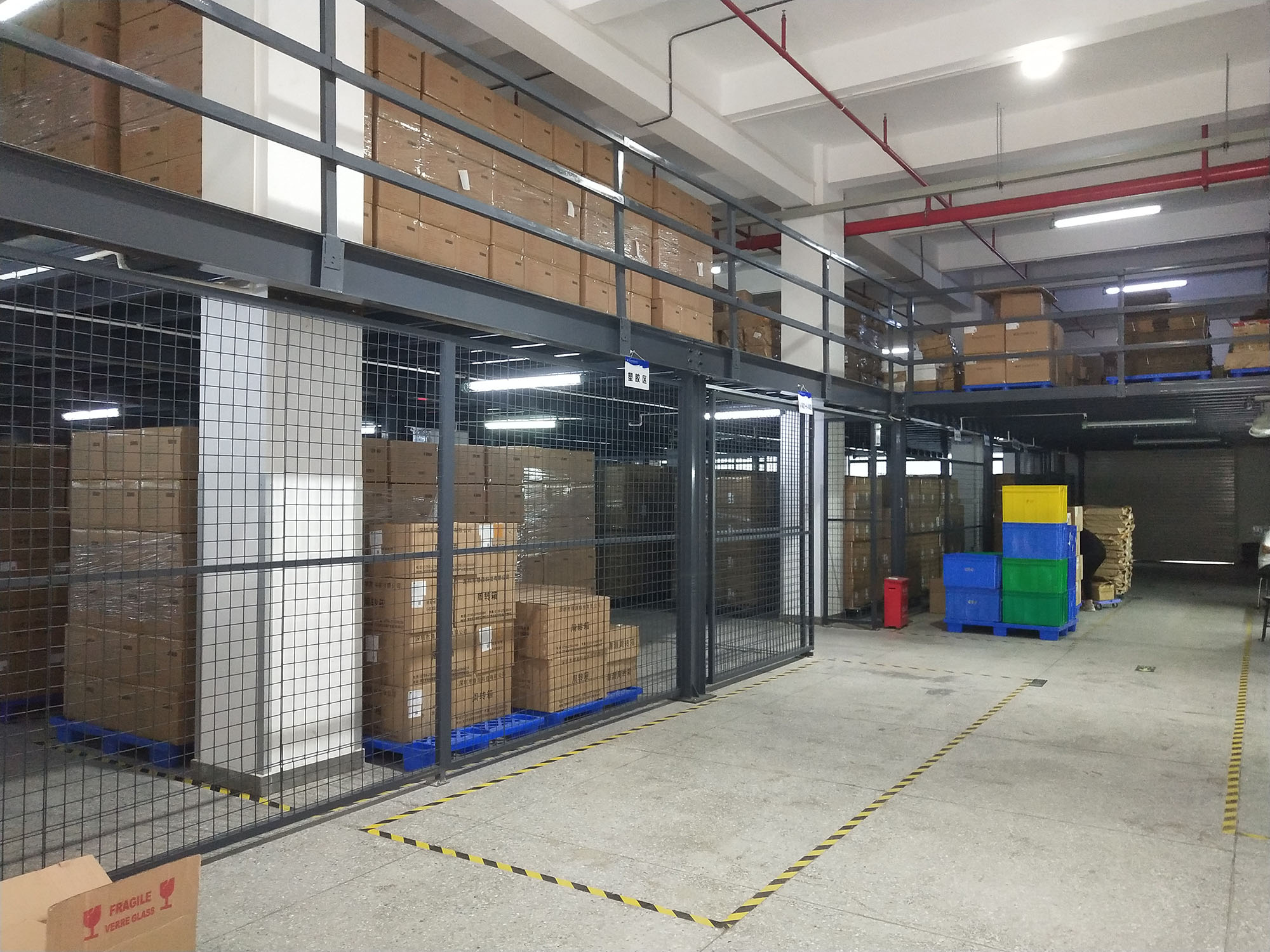 Mracking Can Be Customized Steel Mezzanine Structure Shelves for Sale Mezzanine Steel Structure